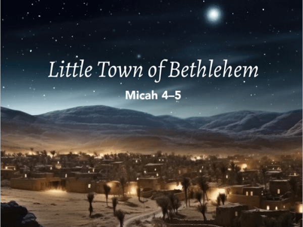 WHO Is The One Born In&nbsp;Bethlehem?