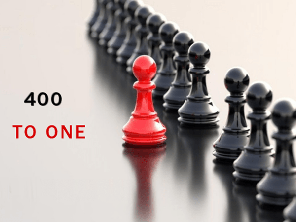 Four Hundred To One – Pretty Good&nbsp;Odds?