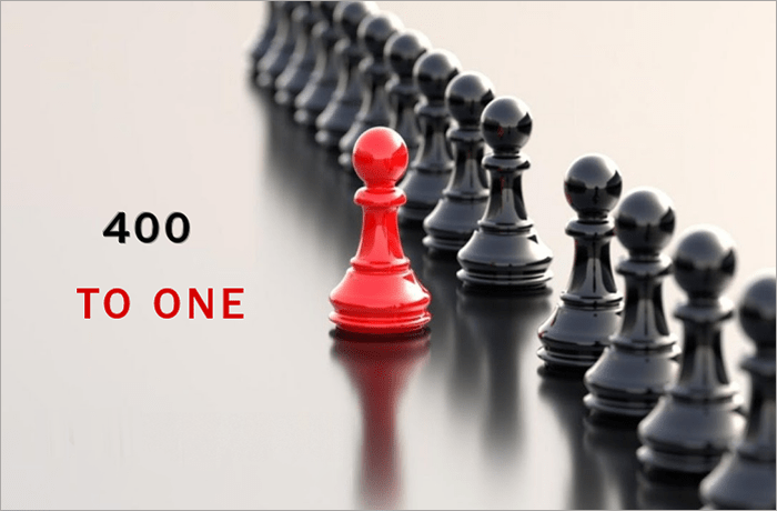 Four Hundred To One – Pretty Good&nbsp;Odds?
